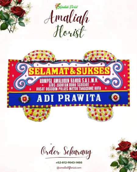 Papan Bunga Ucapan Selamat Werasari